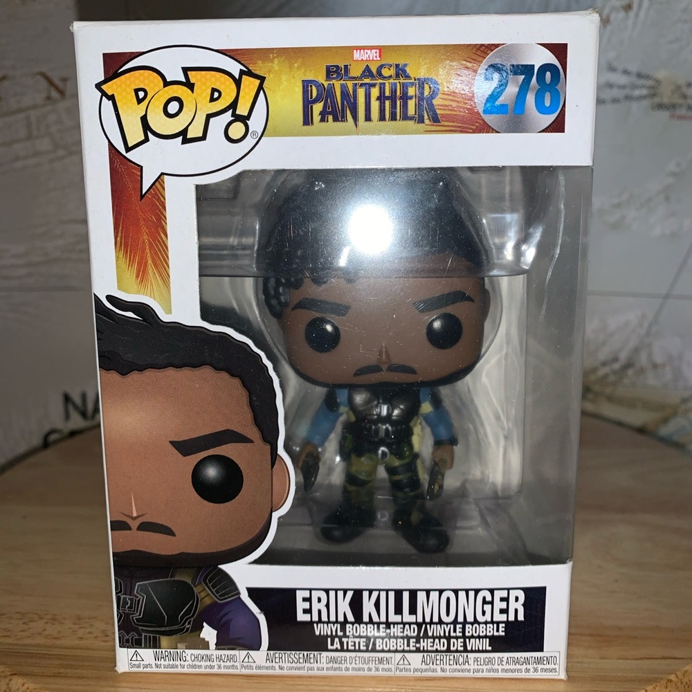 Funko Pop! Erik Killmonger #278 Vinyl Figure